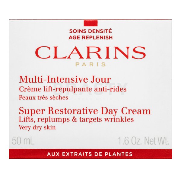 Clarins Super Restorative Day Cream crema de zi pentru fermitate Very Dry Skin 50 ml