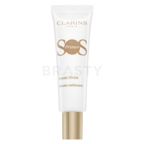 Clarins SOS Primer Boosts Radiance Egységesítő sminkalap White 30 ml