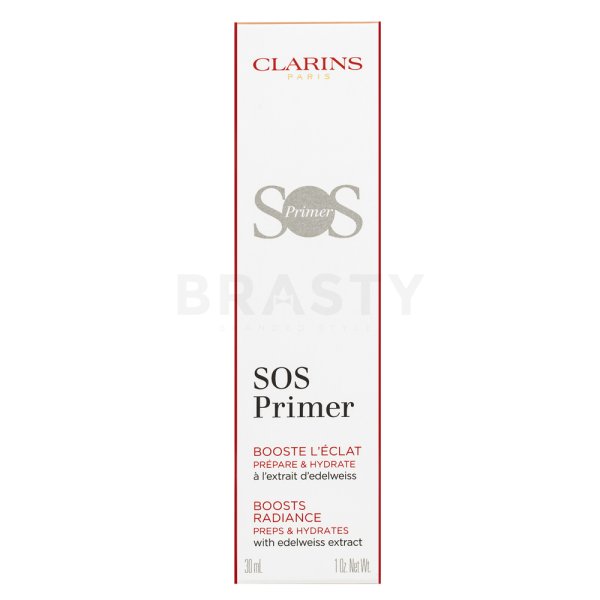 Clarins SOS Primer Boosts Radiance Primer Make-up Grundierung White 30 ml