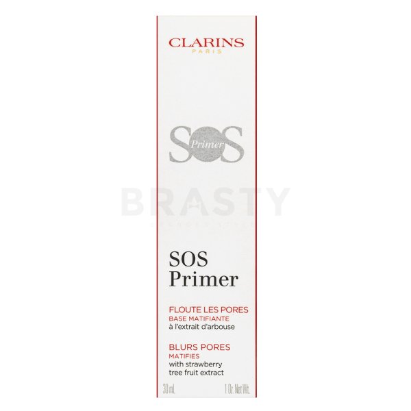 Clarins SOS Primer Blurs Pores Matifies Egységesítő sminkalap matt hatású 30 ml