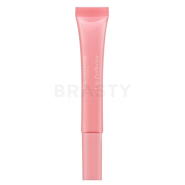 Clarins Lip Perfector lip gloss cu sclipici 21 Soft Pink Glow 12 ml