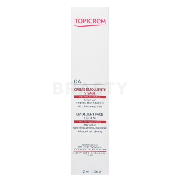 Topicrem DA huidcrème Emollient Face Cream 40 ml