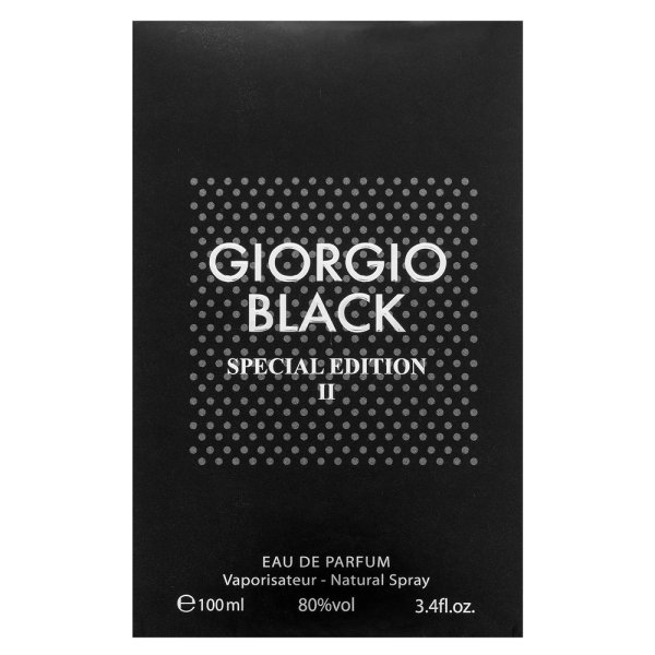 Giorgio Black Special Edition II Eau de Parfum für Herren 100 ml