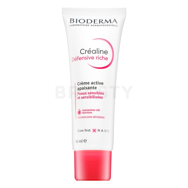 Bioderma Créaline успокояваща емулсия Defensive Riche Active Soothing Cream 40 ml
