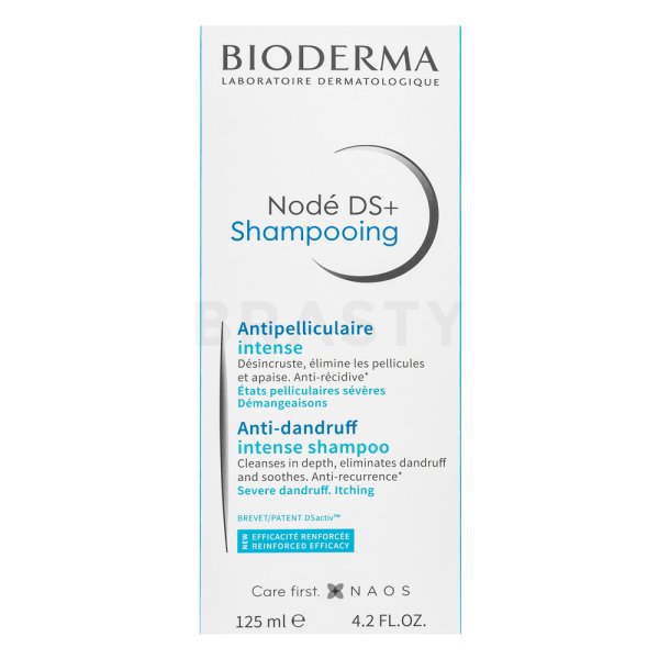 Bioderma Nodé DS+ Anti-dandruff Intense Shampoo čisticí šampon proti lupům 125 ml