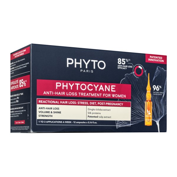 Phyto Phyto Cyane Reactional Hair-Loss Treatment for Women Tratamiento anticaída del cabello 60 ml