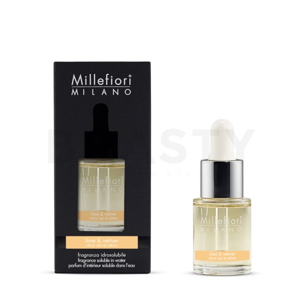 Millefiori Milano Fragrance Soluble in Water Lime & Vetiver 15 ml