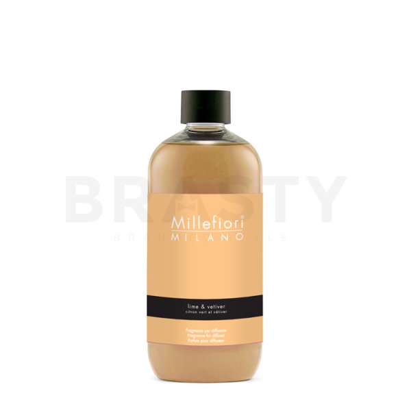 Millefiori Milano Fragrance Diffuser Lime & Vetiver Refill 500 ml