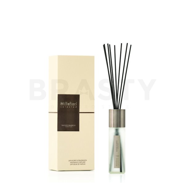 Millefiori Milano Selected Fragrance Diffuser Smoked Bamboo 100 ml