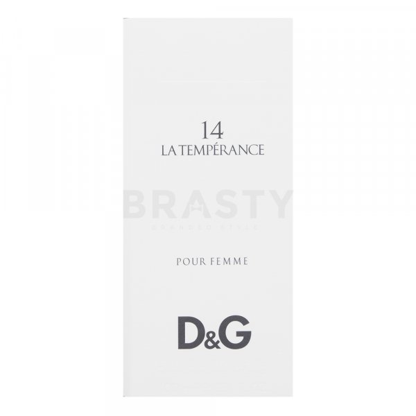 Dolce & Gabbana D&G Anthology La Temperance 14 woda toaletowa dla kobiet 100 ml