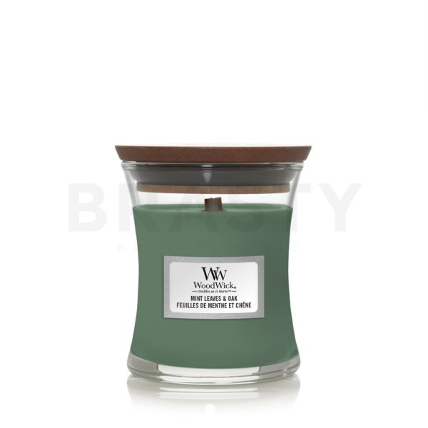 Woodwick Mint Leaves & Oak 85 g