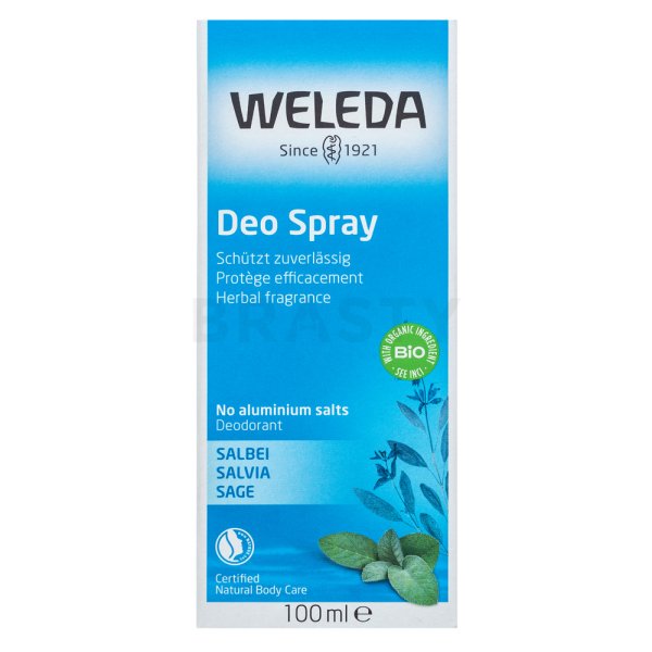 Weleda Sage desodorante con pulverizador Deo Spray 100 ml