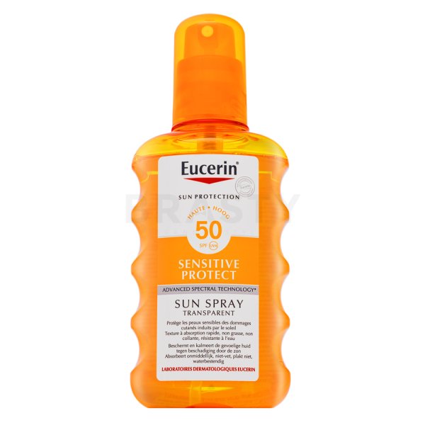 Eucerin SPF50 Sun Spray mleczko do opalania w sprayu 200 ml