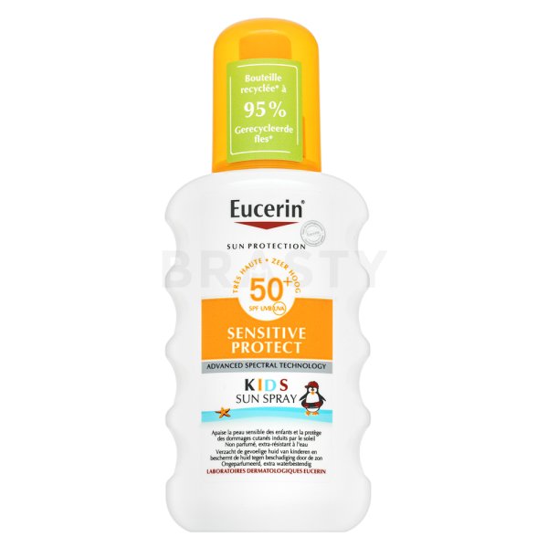 Eucerin Sensitive Protect bronceador SPF50+ Kids Sun Spray 200 ml