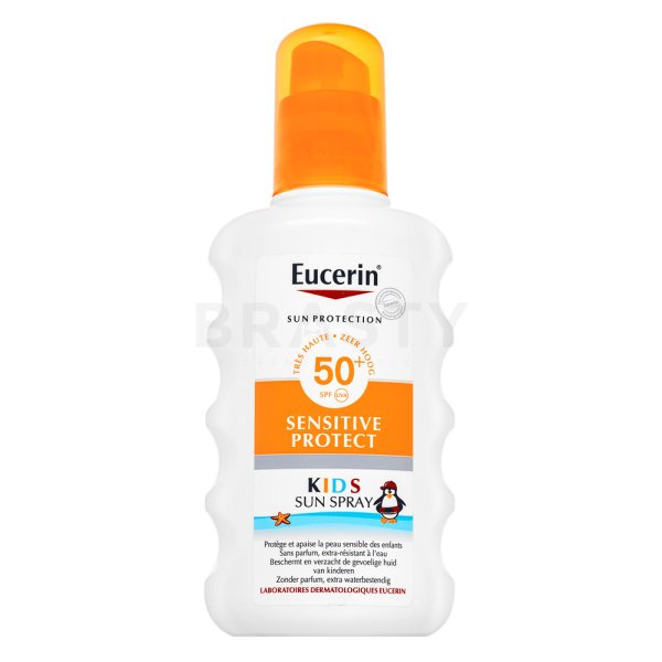 Eucerin SPF50 Kids Sun Spray barnító krém spray-ben gyerekeknek 200 ml