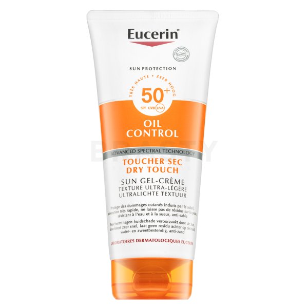Eucerin Sensitive Protect zonnebrandcrème SPF50+ Dry Touch Sun Gel-Créme 200 ml
