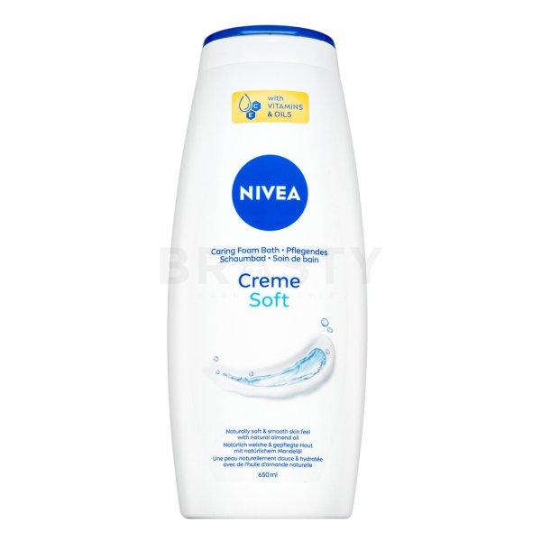Nivea Creme Soft sprchový gel Shower Gel 650 ml