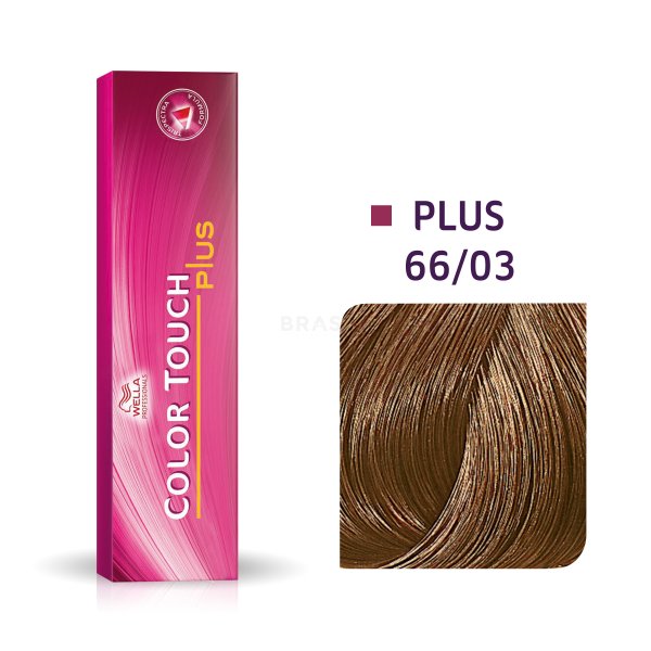 Wella Professionals Color Touch Plus Professionelle demi-permanente Haarfarbe 66/03 60 ml