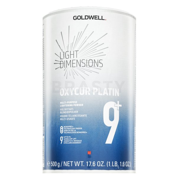 Goldwell Light Dimensions Oxycur Platin 9+ Multi-Purpose Lightening Powder pudră pentru deschiderea culorii parului 500 g