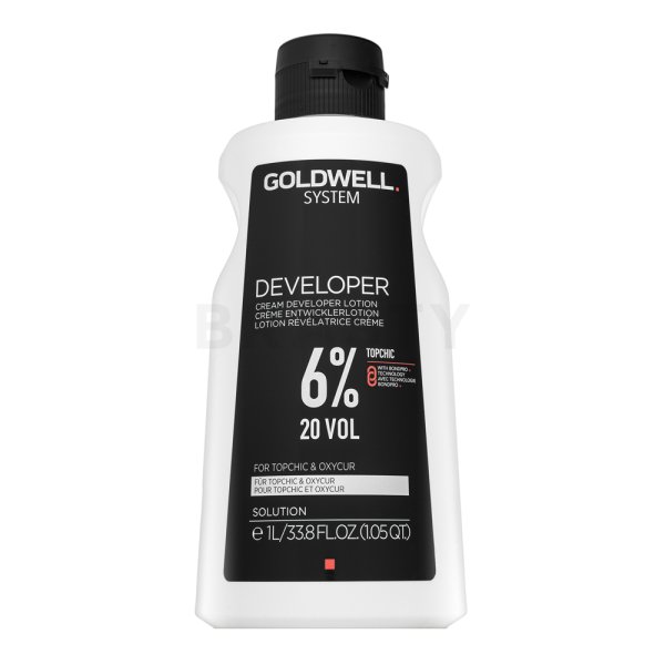 Goldwell System Cream Developer Lotion 6% 20 Vol. desarrollo de emulsión Para todo tipo de cabello 1000 ml