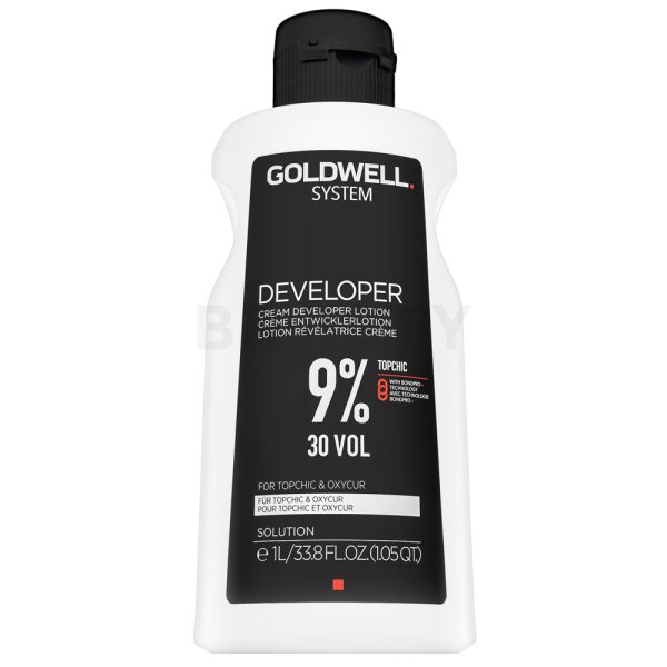 Goldwell System Cream Developer Lotion 9% 30 Vol. vyvíjecí emulze pro všechny typy vlasů 1000 ml