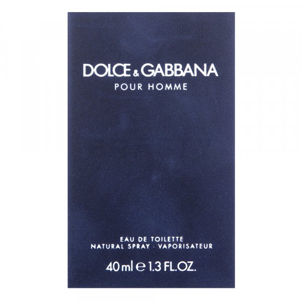 Dolce & Gabbana Pour Homme Eau de Toilette bărbați 40 ml