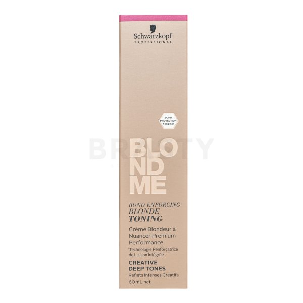 Schwarzkopf Professional BlondMe Bond Enforcing Blonde Toning Tönungscreme für alle Haartypen Granite 60 ml