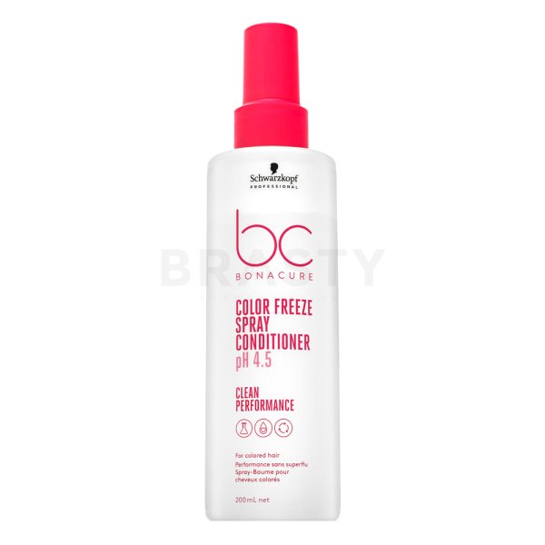 Schwarzkopf Professional BC Bonacure Color Freeze Spray Conditioner pH 4.5 Clean Performance bezoplachový kondicionér pro barvené a melírované vlasy 200 ml
