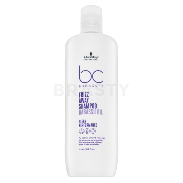 Schwarzkopf Professional BC Bonacure Frizz Away Shampoo zaglađujući šampon protiv kovrdžanja kose 1000 ml