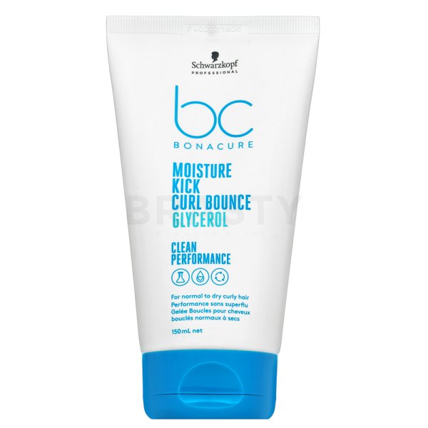 Schwarzkopf Professional BC Bonacure Moisture Kick Curl Bounce Glycerol tápláló maszk göndör hajra 150 ml