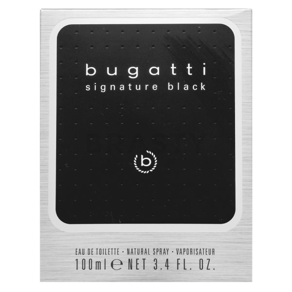 Bugatti Signature Black Eau de Toilette férfiaknak 100 ml
