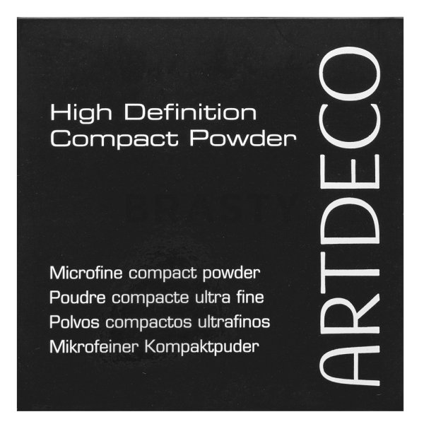 Artdeco High Definition Compact Powder pudr pro sjednocenou a rozjasněnou pleť 2 Light Ivory 10 g