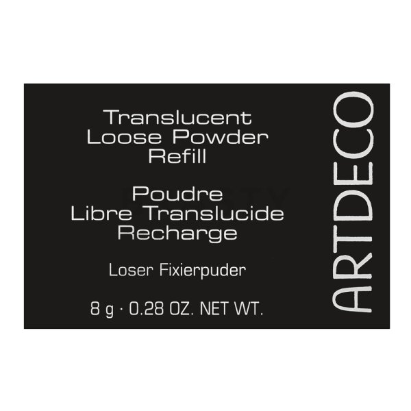 Artdeco Translucent Loose Powder Refill pudr náhradní náplň 02 Translucent Light 8 g