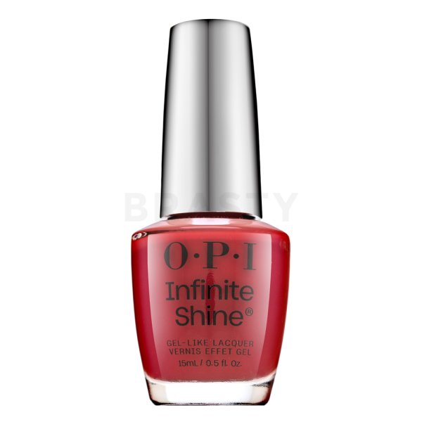 OPI Infinite Shine Gel-Like Lacquer lac de unghii cu efect de gel Big Apple Red 15 ml