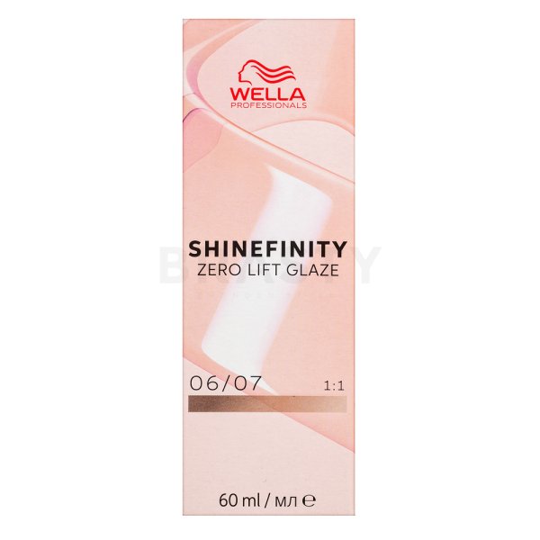 Wella Professionals Shinefinity Zero Lift Glaze colore demi-permanente professionale 06/07 Deep Walnut 60 ml