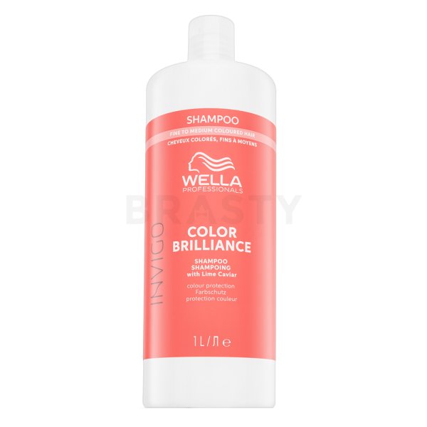 Wella Professionals Invigo Color Brilliance Fine to Medium Shampoo schützendes Shampoo für normales und feines gefärbtes Haar 1000 ml