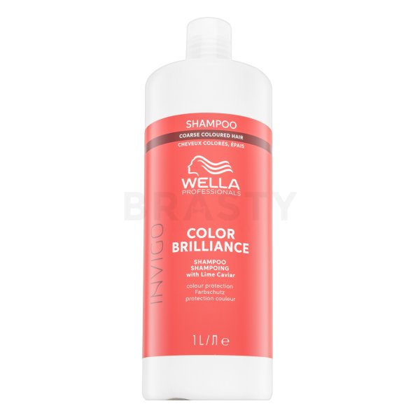 Wella Professionals Invigo Color Brilliance Coarse Shampoo beschermingsshampoo voor gekleurd haar 1000 ml