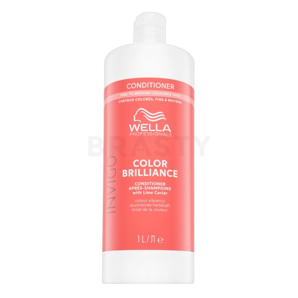 Wella Professionals Invigo Color Brilliance Fine to Medium Conditioner Балсам нормална към фина боядисана коса 1000 ml