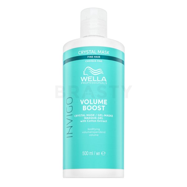 Wella Professionals Invigo Volume Boost Crystal Mask maska za volumen in krepitev las 500 ml