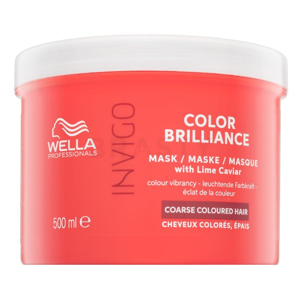 Wella Professionals Invigo Color Brilliance Coarse Mask beschermingsmasker voor gekleurd haar 500 ml