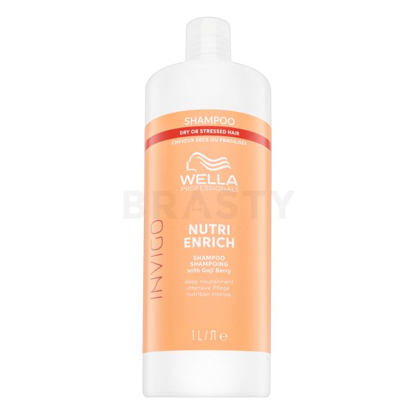 Wella Professionals Invigo Nutri-Enrich Shampoo with Goji Berry negovalni šampon za suhe in poškodovane lase 1000 ml