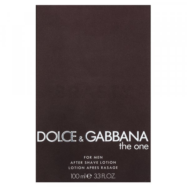 Dolce & Gabbana The One for Men woda po goleniu dla mężczyzn 100 ml
