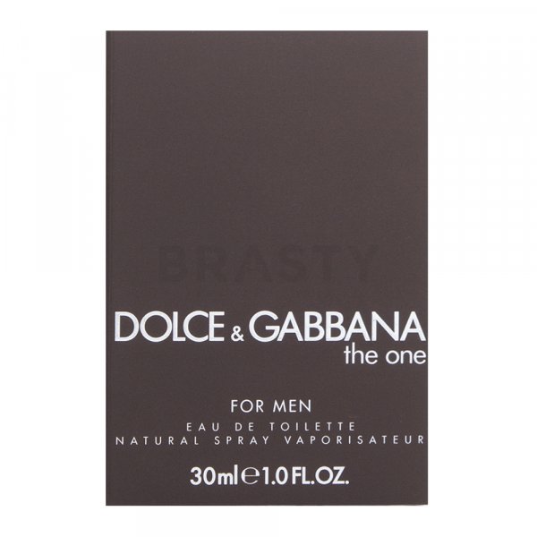 Dolce & Gabbana The One for Men Eau de Toilette para hombre 30 ml