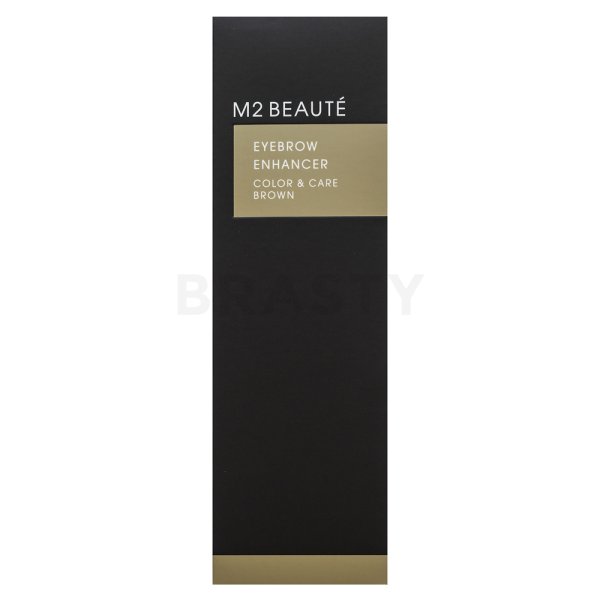 M2 Beauté Eyebrow Enhancer Color & Care řasenka na obočí Brown 6 ml