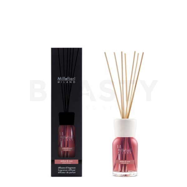 Millefiori Milano Fragrance Diffuser Ambra & Rosa 100 ml