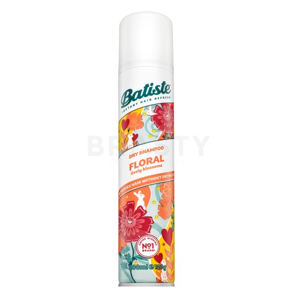 Batiste Dry Shampoo Floral suchý šampón pre všetky typy vlasov 200 ml