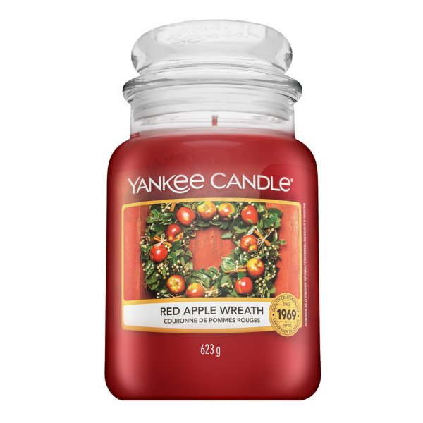 Yankee Candle Red Apple Wreath vonná svíčka 623 g