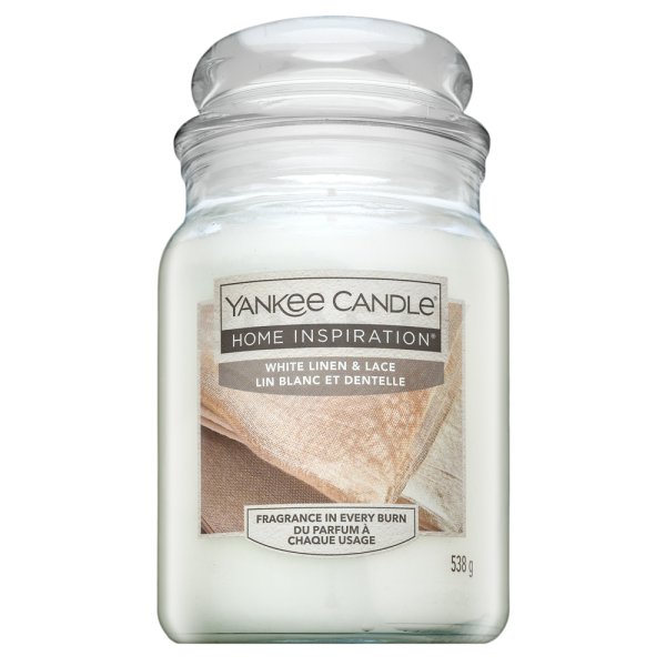 Yankee Candle Home Inspiration White Linen & Lace 538 g