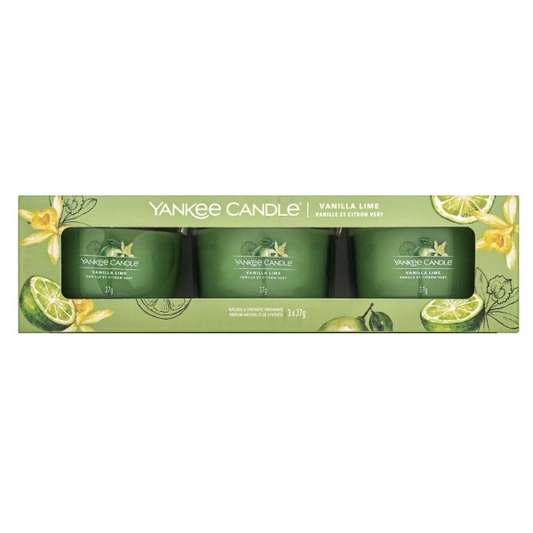 Yankee Candle Vanilla Lime 3 x 37 g