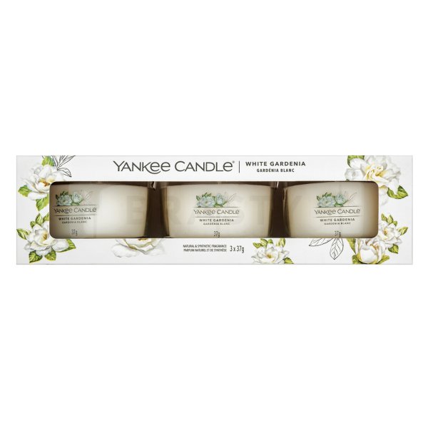 Yankee Candle White Gardenia 3 x 37 g